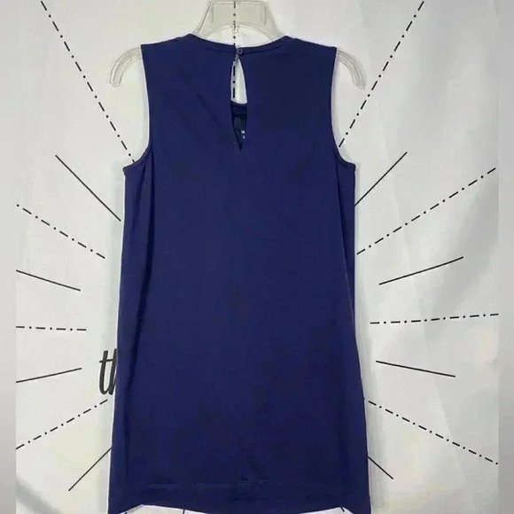 Old Navy Navy Blue Button Back Sleeveless Tank Dress - Picture 5 of 5